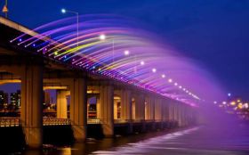 Most Banpo Bridge 001 Seoul, Korea Poludniowa