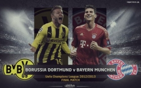 Borussia Dortmund vs Bayern Monachium 1280x800 001 Final 2013