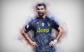 Cristiano Ronaldo 039 Juventus F.C. Wlochy Serie A
