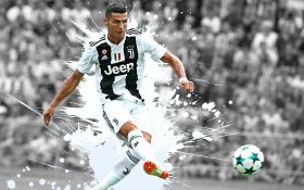 Cristiano Ronaldo 045 Juventus F.C. Wlochy Serie A