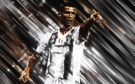 Cristiano Ronaldo 057 Juventus F.C. Wlochy Serie A