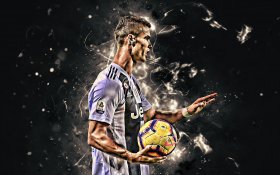 Cristiano Ronaldo 069 Juventus F.C. Wlochy Serie A