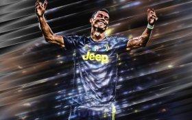 Cristiano Ronaldo 072 Juventus F.C. Wlochy Serie A