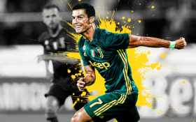 Cristiano Ronaldo 078 Juventus F.C. Wlochy Serie A