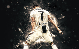 Cristiano Ronaldo 082 Juventus F.C. Wlochy Serie A