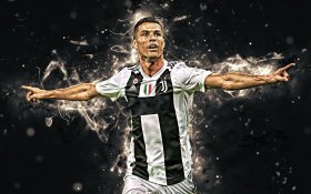 Cristiano Ronaldo 084 Juventus F.C. Wlochy Serie A