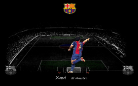 FC Barcelona 1280x800 007 Xavi