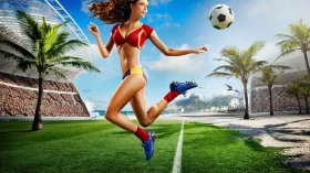 Pilka Nozna, Kobieta, Soccer Girls 021