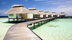 Lato 443 Tropiki, Malediwy, Domki Letniskowe, Ocean