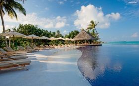 Lato 461 Malediwy, Hotel, Palmy, Basen, Lezaki, Morze