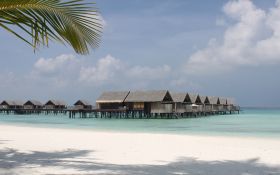 Lato 595 Domki na palach, Morze,Malediwy, Rajska Wyspa