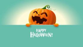 Halloween 255 Dynia, Happy Halloween, Vector