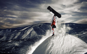 Sporty Zimowe, Winter Sports, Snowboard 1920x1200 002