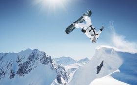Sporty Zimowe, Winter Sports, Snowboard 1920x1200 015