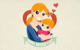 Dzien Matki 036 Vector, Happy Mothers Day