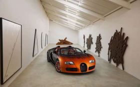 Bugatti Veyron Grand Sport Bernar Venet 001