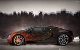 Bugatti Veyron Grand Sport Bernar Venet 002