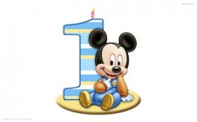 Urodziny, Happy Birthday 042 Myszka Mickey