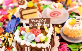 Urodziny, Happy Birthday 061 Tort, Ciasta