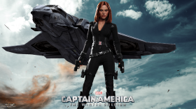 Captain America - The Winter Soldier 026 Scarlett Johansson, Czarna Wdowa