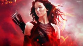 Igrzyska smierci - Kosoglos Czesc 1 032 Jennifer Lawrence, Katniss Everdeen