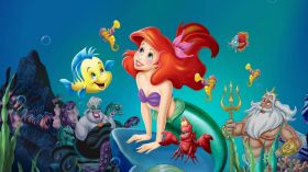 Mala Syrenka - The Little Mermaid 015 Ariel, Flounder i Sebastian
